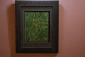 Hanging vines original watercolor paining 8x10 matted and framed to 11x14